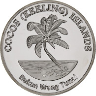 COCOS (KEELING) ISLANDS, 5 Rupees, Butterflyfish, 2023, Cupro-nickel, SPL - Autres & Non Classés