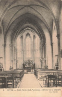 [-5%] BELGIQUE - Virton - Ecole Normale Et Pensionnat - Intérieur De La Chapelle - Carte Postale Ancienne - Virton