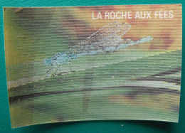 Image Animée La Roche Aux Fées. Les Animaux Préhistoriques Et Ceux D'aujourd'hui. Vers 1980. N° 22 Libellule Meganeura - Nutella
