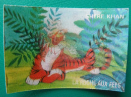 Image Animée La Roche Aux Fées. Les 18 Plus Grandes Vedettes De Walt Disney. Magic. Vers 1980. N° 11 Shere Khan - Nutella