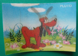 Image Animée La Roche Aux Fées. Les 18 Plus Grandes Vedettes De Walt Disney. Magic. Vers 1980. N° 14 Pluto - Nutella