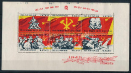 ** Észak Korea 1965 Mi Blokk 2 (Mi EUR400.-) (kis Hibák, Felül Elszineződés / Minor Faults) - Other & Unclassified