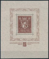 ** Liechtenstein 1934 Vaduz Blokk Mi 1 Postatiszta Luxus Példány (Mi EUR 2.000.-) - Other & Unclassified