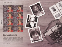 2024-ED. 5783 En PLIEGO PREMIUM Cine Español. Laura Valenzuela- NUEVO - Full Sheets