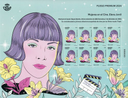 2024-ED. 5787 En PLIEGO PREMIUM -Mujeres En El Cine. Elena Jordi - NUEVO - Full Sheets