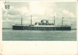 T2/T3 1933 Hamburg-Amerika-Linie / Hamburg America Line Steamship Advertisement Card (EK) - Unclassified