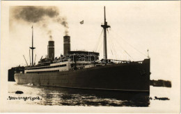 ** T2 SS Stavangerfjord, Norwegian Passenger Ocean Liner Between Norway And The United States, Photo - Unclassified