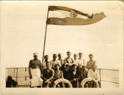 * T2/T3 1928 "SS HONVÉD" Egycsavaros Tengeri áruszállító Gőzhajó A Bahama Szigeteknél Port Arthur Felé, Salamon és Szelk - Unclassified