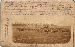 T4 1915 Tábori Mise Az Orosz Fronton / WWI Austro-Hungarian K.u.K. Military, Field Mass On The Russian Front. Photo + "K - Unclassified