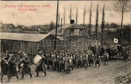 T2/T3 1915 Begräbnis Eines Kameraden In Combles, Nord-Frankreich / WWI German Military Funeral In France / Német Katonai - Unclassified