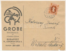 T3/T4 1947 Grobe Fémcsiszoló és Fémáru üzem Reklámja. Budapest Lőportár Utca 5. (fa) - Unclassified