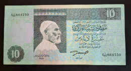 LOT 1    LIBYA 10 DINARS 1989 - Libya