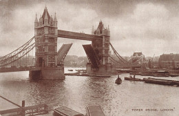 [-5%] ROYAUME UNI - London - Tower Bridge - Animé - Carte Postale Ancienne - Tower Of London
