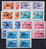 T8100 - HONGRIE AERIENNE Yv N°392/98 (-399) Bloc - Used Stamps