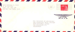 Eritrea U.S. 8c Airliner Over Capitol 1964 Army & Air Force Postal Service, A.P.O. 843 Asmara, Eritrea Airmail To San Fr - Eritrea