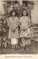 Wallis Et Futuna Carte Postale CPA Religieuse Du Tiers Ordre Regulier Missions Maristes Oceanie Types Wallisiens Neuve B - Wallis E Futuna