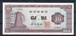 COREA DEL SUR, 1965, 10 WON, P-33e, SC-UNC, 2 ESCANER - Corea Del Sud