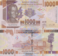 Delcampe - Guinea Pick-number: 48 (2018) Uncirculated 2018 1.000 Francs - Guinea