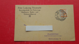Neumarkt.Peter Liskonig.Spezialgeschaft Fur Fahrzeuge,maschinen,radio Und Elektro Material.Autograph - Neumarkt