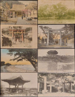 1900-1915 8 Diff. Important Buildings And Landscapes Of Japan PPC Format   I- VF 1101 - Collections & Lots