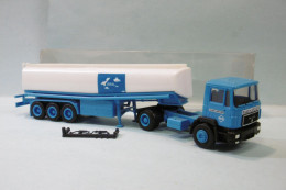 Herpa - Camion MAN F90 ARAL Semi-remorque Citerne Réf. 864001 HO 1/87 - Road Vehicles