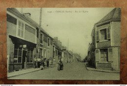 CONLIE (72) - RUE DE L'EGLISE - Conlie