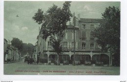 NERAC (47) - CAFE DU MERCADIEU - ALLEES D'ALBRET - AUGET, PROPRIETAIRE - Nerac