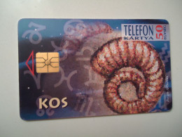 HUNGARY  USED  CARDS ZODIAC - Sternzeichen