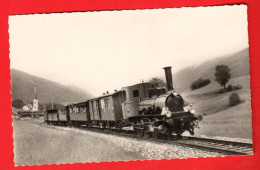 ZYV-28 RARE Train Historique Les Verrières-Pontarlier Juillet 1960 Loko EB 3 Langnau 1881. Société Graphique Jacobi NC - Les Verrières