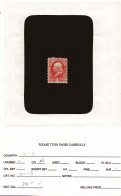 Lot # 054 United States Officials: 1873 Fine Group Of 28 Stamps On Counter Book Pages - Officials