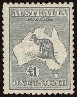Lot # 108 AUSTRALIA: 1924 £1 Gray - Covers & Documents