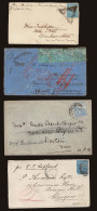 Lot # 174 CAPE OF GOOD HOPE & SOUTH AFRICAN COLONIES: Collection 1870's To 1900's: A Fabulous Group Of 72 Covers - Cape Of Good Hope (1853-1904)