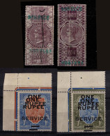 Lot # 265 India:Forgery; 7 Scinde Dawks, 3 Whites And 4 Blues, Decent, But Not Great - 1852 Sind Province