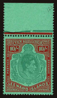 Lot # 268 LEEWARD ISLAND, 1944 10s Pale Green & Dull Red/green - Leeward  Islands
