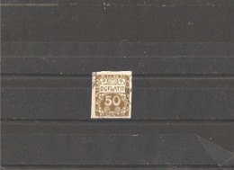 Used Postage Due Stamp Nr.8 In MICHEL Catalog - Portomarken