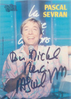 AUTOGRAPHE : PASCAL SEVRAN Né à PARIS - Televisie & Internet