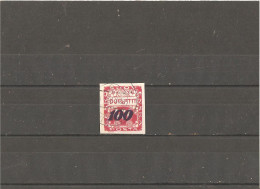 Used Postage Due Stamp Nr.27 In MICHEL Catalog - Portomarken