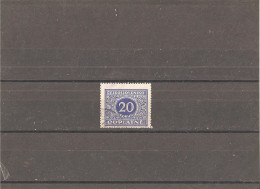 Used Postage Due Stamp Nr.66 In MICHEL Catalog - Portomarken