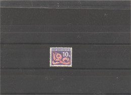 Used Postage Due Stamp Nr.92` In MICHEL Catalog - Portomarken