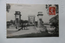 Delcampe - D 13 - Tarascon - Le Pont Suspendu - Tarascon
