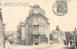 Delcampe - BRIVE - CARREFOUR DE L'AVENUE DE LA GARE ET LA RUE FIRMIN MARBEAU - Brive La Gaillarde