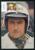 Delcampe - MONACO (2023) Carte Maximum Card - Jack Brabham, Formule 1, F1, Formula One World Champion, Cooper - Maximumkarten (MC)