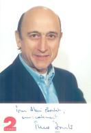AUTOGRAPHE : PIERRE BONTE Né à PERENCHIES - Televisie & Internet