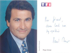 AUTOGRAPHE : PAUL AMAR Né à CONSTANTINE - Televisie & Internet
