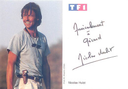 AUTOGRAPHE : NICOLAS HULOT Né à LILLE - Televisie & Internet