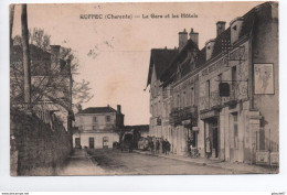 RUFFEC (16) - LA GARE ET LES HOTELS - Ruffec