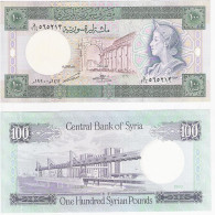 Syria 100 Pounds 1990 P 104 UNC - Syrie