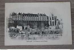 THOUARS (79) - LE CHATEAU ET VUE DU THOUET - Thouars