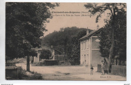 CLERMONT EN ARGONNE (55) - LA GARE ET LE PAIN DE SUCRE - Clermont En Argonne