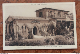 NICE (06) - VILLA MANZONI - PROMENADE DES ANGLAIS PROLONGEE - ROND POINT- CHAMP DE COURSES - Monuments